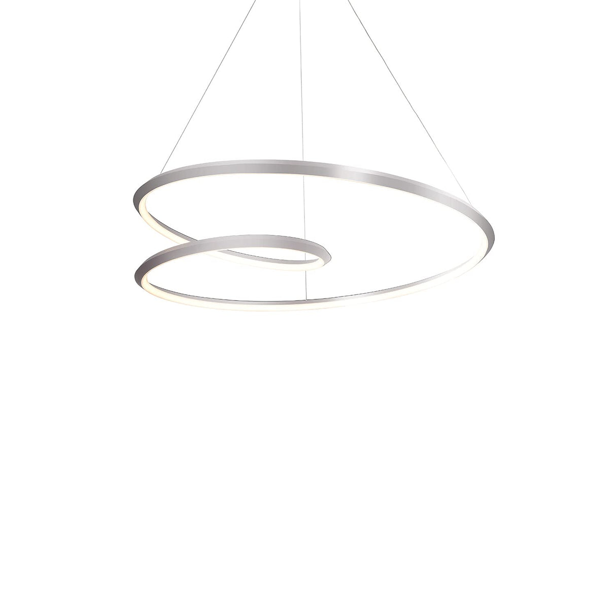 Kuzco PD22332-BN AMPERSAND 32" PD Brushed Nickel 120V TRIAC/ELV LED 3000K 90CRI 67W