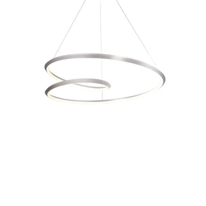 Kuzco PD22332-BN AMPERSAND 32" PD Brushed Nickel 120V TRIAC/ELV LED 3000K 90CRI 67W