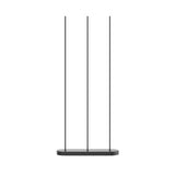 Kuzco FL46948-BK REEDS 48" FL Black 120V Touch dimmer LED 3000K 90CRI 20W