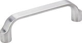 Elements 239-96BC 96 mm Center-to-Center Brushed Chrome Brenton Cabinet Pull