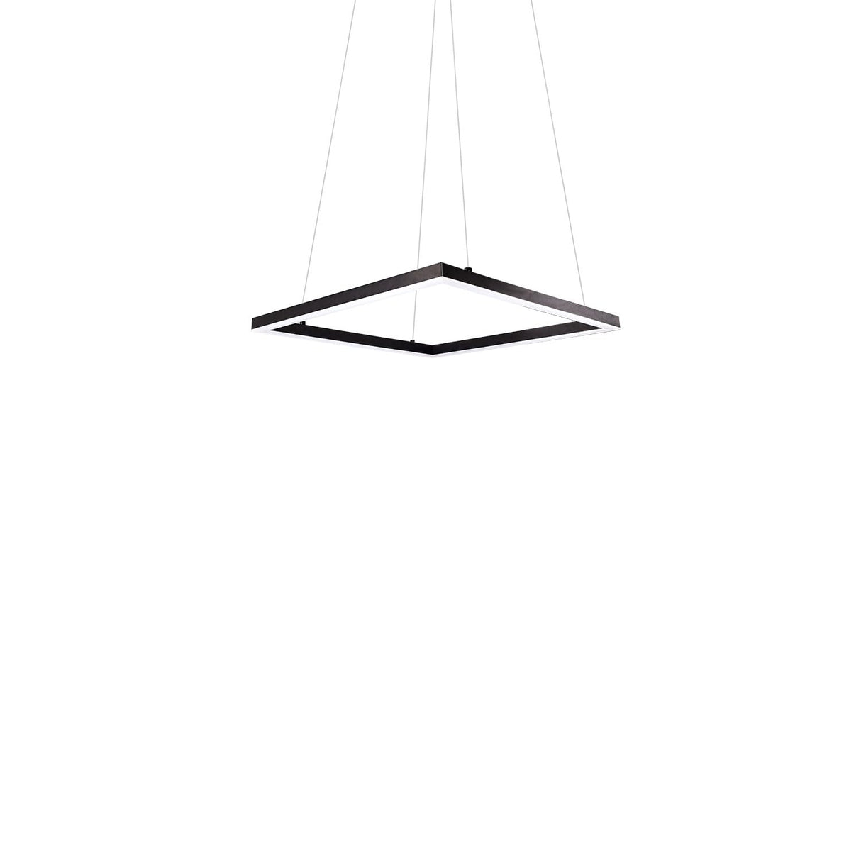 Kuzco PD88148-BK PIAZZA 48" PENDANT BK TEXTURED DOWN ONLY DUO CANOPY 930 TRIAC 120 103W