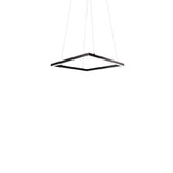 Kuzco PD88148-BK PIAZZA 48" PENDANT BK TEXTURED DOWN ONLY DUO CANOPY 930 TRIAC 120 103W