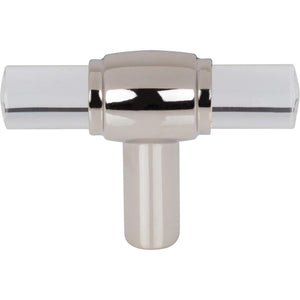 Jeffrey Alexander 775L-NI 2" Polished Nickel Carmen Cabinet "T" Knob