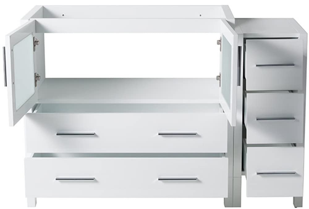 Fresca FCB62-3612WH Fresca Torino 48" White Modern Bathroom Cabinets