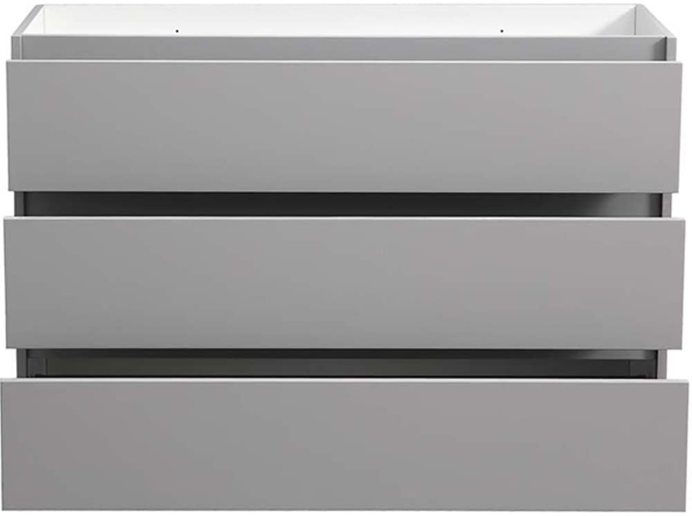 Fresca FCB9348GR Fresca Lazzaro 48" Gray Free Standing Modern Bathroom Cabinet