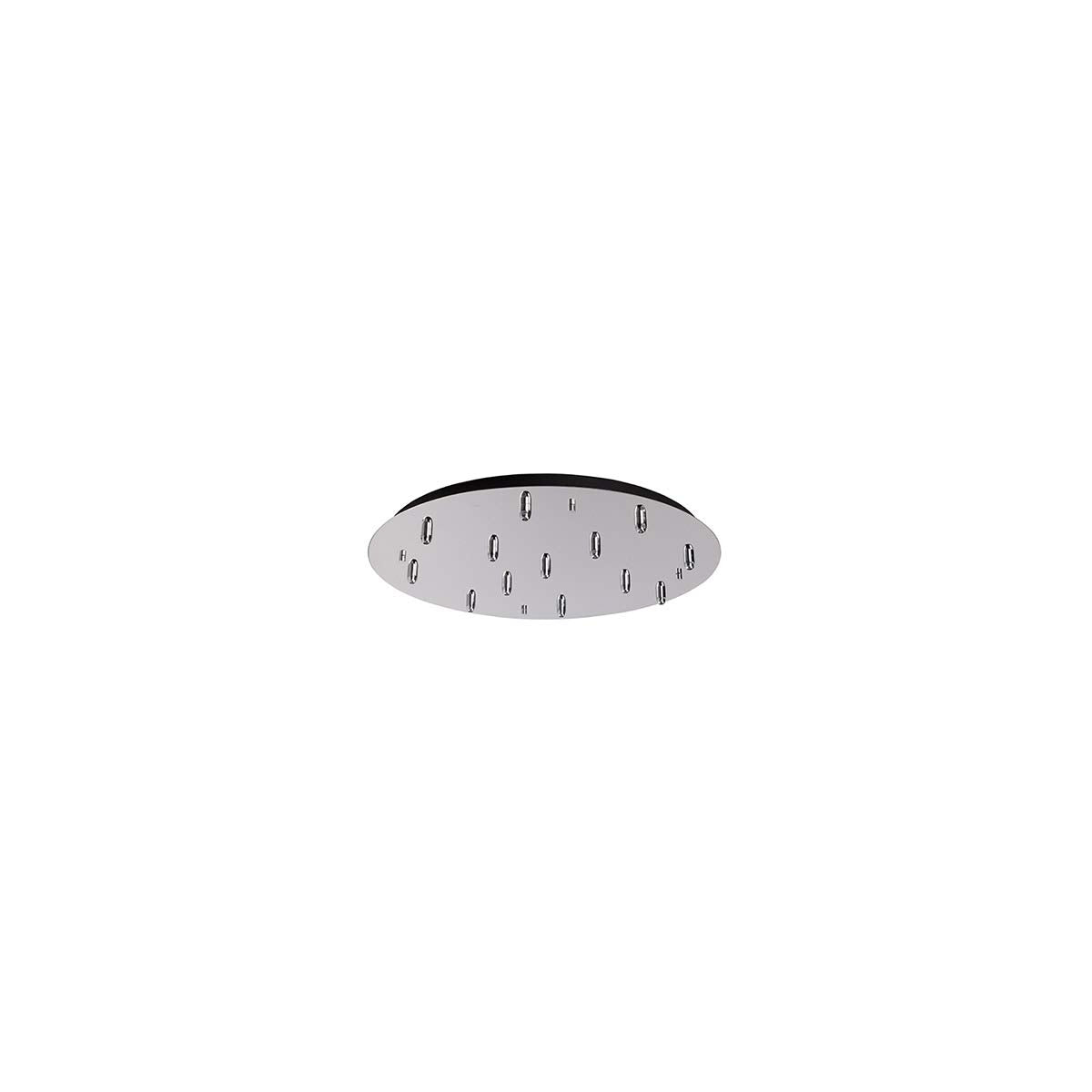 Kuzco CNP13AC-CH 13 Head Canopy SSL/SVT Wire CHROME