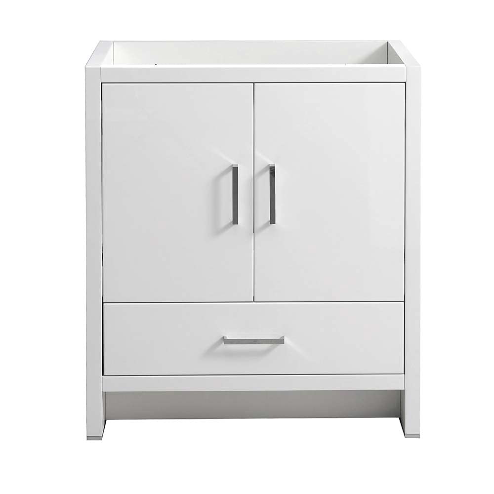 Fresca FCB9430WH Fresca Imperia 30" Glossy White Free Standing Modern Bathroom Cabinet