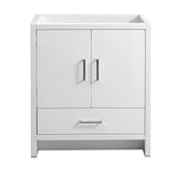 Fresca FCB9430WH Fresca Imperia 30" Glossy White Free Standing Modern Bathroom Cabinet