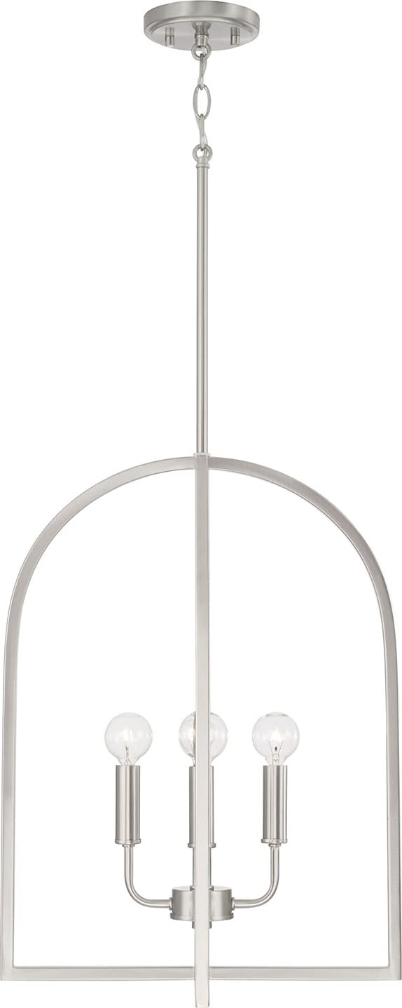 Capital Lighting 548841BN Lawson 4 Light Foyer Brushed Nickel