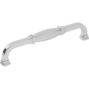 Jeffrey Alexander 278-160PC 160 mm Center-to-Center Polished Chrome Audrey Cabinet Pull