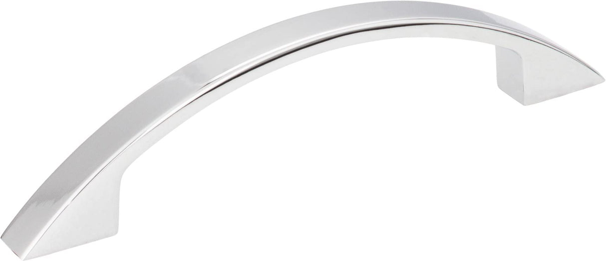 Elements 8004-BNBDL 96 mm Center-to-Center Brushed Pewter Arched Somerset Cabinet Pull