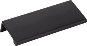 Elements A500-4MB 4" Overall Length Matte Black Edgefield Cabinet Tab Pull