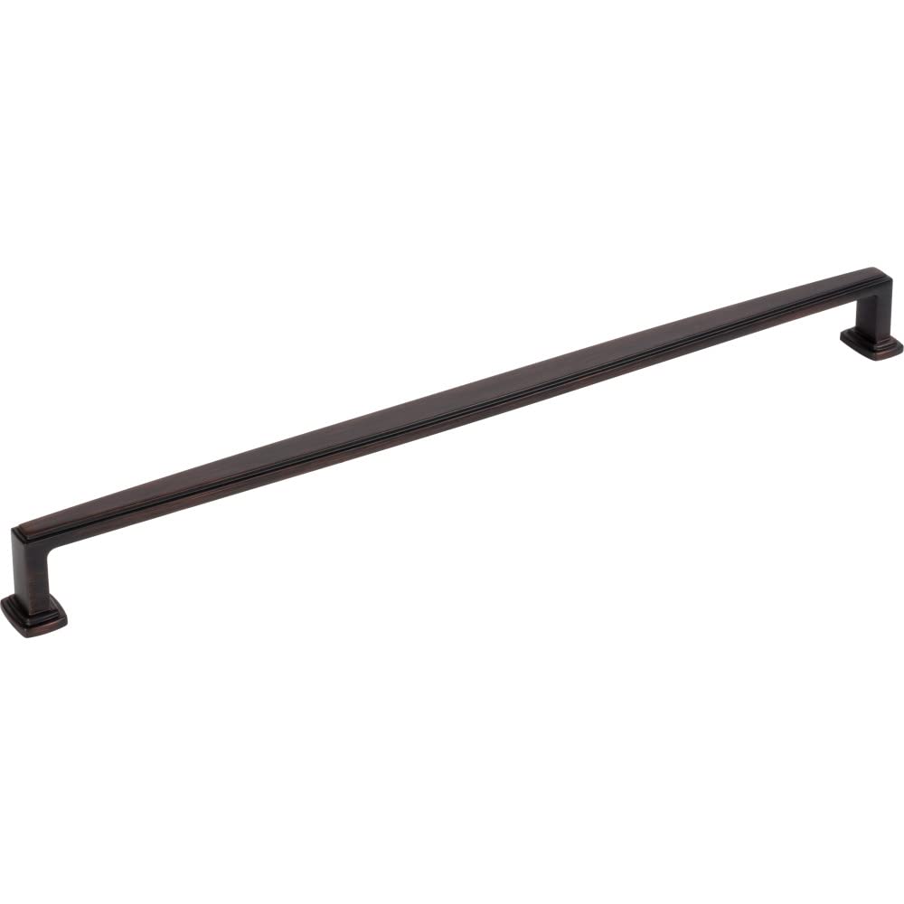 Jeffrey Alexander 171-305DBAC 305 mm Center-to-Center Brushed Oil Rubbed Bronze Richard Cabinet Pull