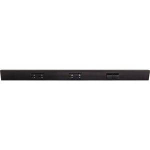 Task Lighting TRS30-3B-BK-RS 30" TR Switch Series Angle Power Strip, Right Switches, Black Finish, Black Switches and Receptacles