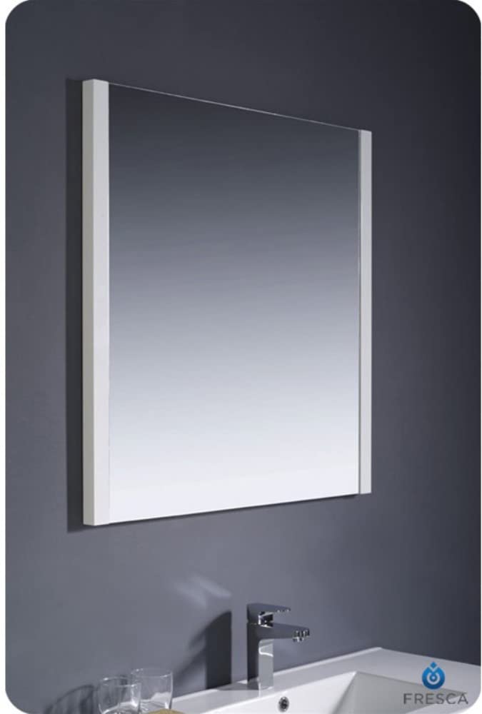 Fresca FCB6236WH-I Fresca Torino 36" White Modern Bathroom Cabinet w/ Integrated Sink