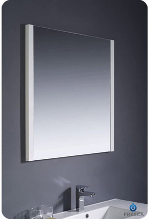 Fresca FCB6236WH-I Fresca Torino 36" White Modern Bathroom Cabinet w/ Integrated Sink