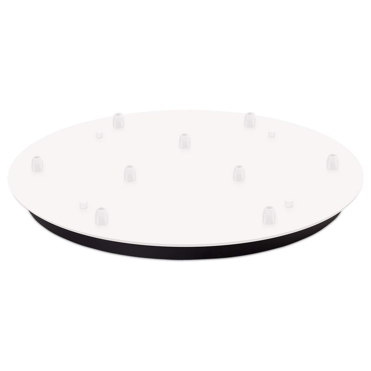Kuzco CNP09AC-WH 9 Head Canopy SSL/SVT Wire WH-CHROME