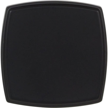 Jeffrey Alexander 141L-MB 1-3/4" Overall Length Matte Black Square Renzo Cabinet Knob