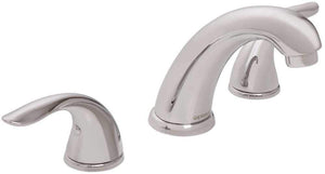 Gerber G0043376 Chrome Viper Two Handle Widespread Lavatory Faucet W/ Metal Touch D...