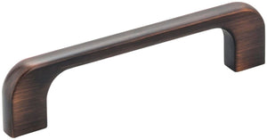 Jeffrey Alexander 264-96DBAC 96 mm Center-to-Center Brushed Oil Rubbed Bronze Alvar Cabinet Pull
