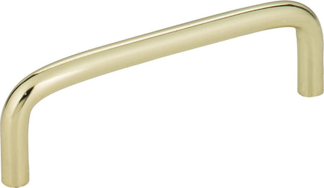 Elements S271-96PB 96 mm Center-to-Center Polished Brass Torino Cabinet Wire Pull