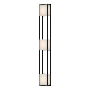 Kuzco EW72355-BK VAIL 55" EXTERIOR WALL TEXTURED BLACK 120V ELV LED 3000K 90CRI 47W