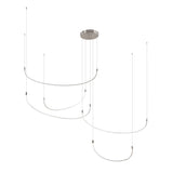 Kuzco MP89590-BN TALIS 90" MP BRUSHED NICKEL  130W LED 90 3000K DC LED