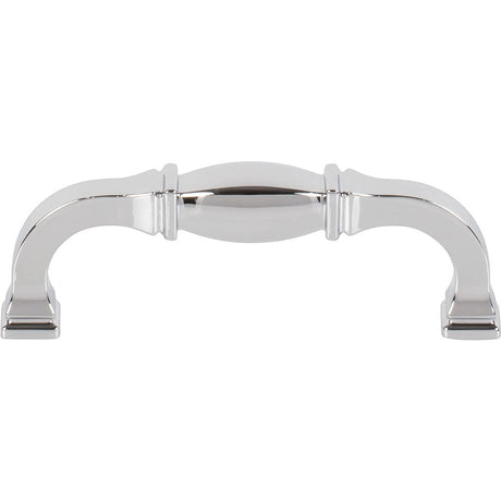 Jeffrey Alexander 278-96PC 96 mm Center-to-Center Polished Chrome Audrey Cabinet Pull