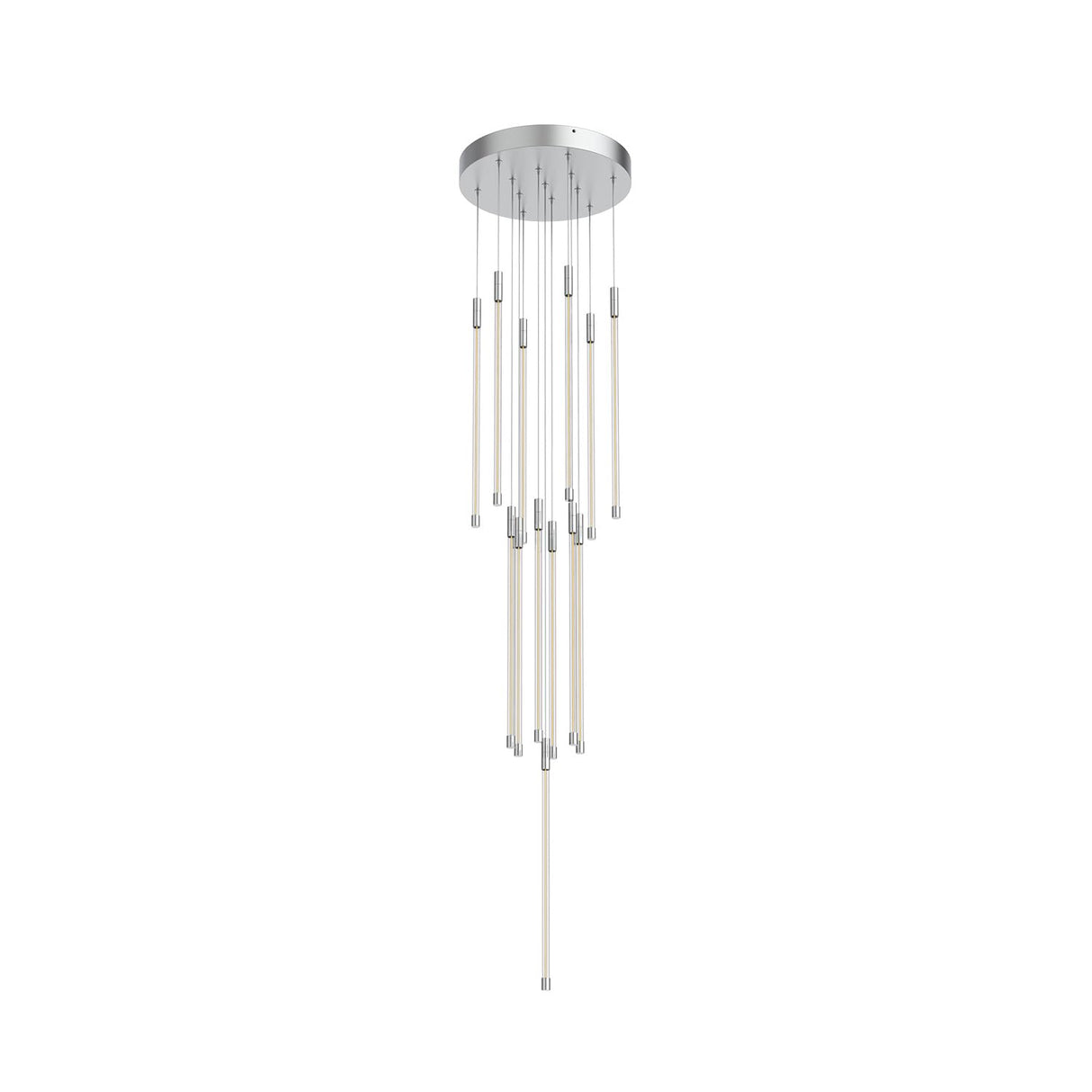 Kuzco MP75121-CH MOTIF 21" 13 HEAD MULTI-PENDANT CHROME 98W 120VAC WITH LED DRIVER 2700K 90CRI