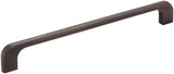 Jeffrey Alexander 264-192DBAC 192 mm Center-to-Center Brushed Oil Rubbed Bronze Alvar Cabinet Pull