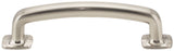 Jeffrey Alexander MO6373SN 96 mm Center-to-Center Satin Nickel Belcastel 1 Cabinet Pull