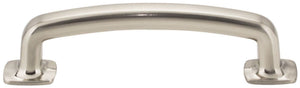 Jeffrey Alexander MO6373SN 96 mm Center-to-Center Satin Nickel Belcastel 1 Cabinet Pull