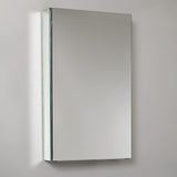 Fresca FMC8015 Fresca 15" Wide x 26" Tall Bathroom Medicine Cabinet w/ Mirrors