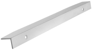 Amerock Cabinet Edge Pull Polished Nickel 8-9/16 inch (217 mm) Center to Center Aloft 1 Pack Drawer Pull Drawer Handle Cabinet Hardware