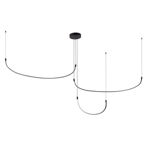 Kuzco MP89390-BK TALIS 90" MP BLACK  78W LED 90 3000K DC LED