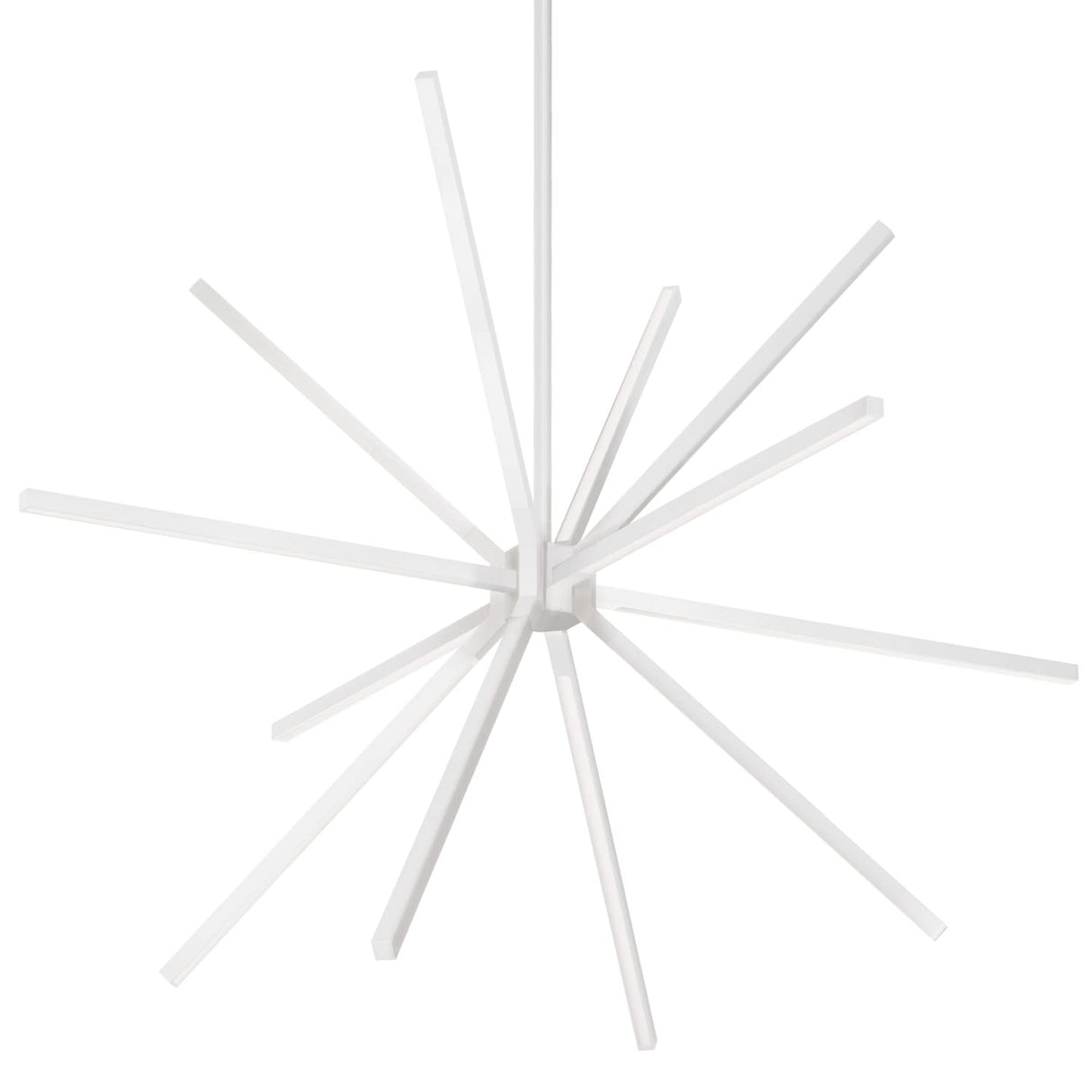 Kuzco CH14232-WH SIRIUS MINOR 32" CH White 120V TRIAC/ELV LED 3000K 90CRI 65W