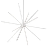 Kuzco CH14232-WH SIRIUS MINOR 32" CH White 120V TRIAC/ELV LED 3000K 90CRI 65W