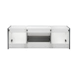 Fresca FCB8360GG-D Fresca Valencia 60" Dark Slate Gray Wall Hung Double Sink Modern Bathroom Cabinet