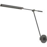 Alora WV316601UBMS ASTRID 1 LIGHT WALL VANITY LED URBAN BRONZE W/ METAL SHADE 4W 120VAC WITH LED DRIVER 2700K 90CRI