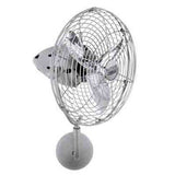 Matthews Fan AT-FH-MTL-SAF-BN Aluminium Fan Head with Safety Cage in Brushed Nickel finish
