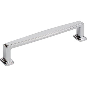 Jeffrey Alexander 171-128PC 128 mm Center-to-Center Polished Chrome Richard Cabinet Pull