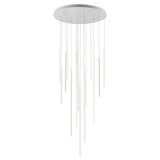 Kuzco MP14932-WH CHUTE 16 Head MP White 120V TRIAC/ELV LED 3000K 90CRI 195W