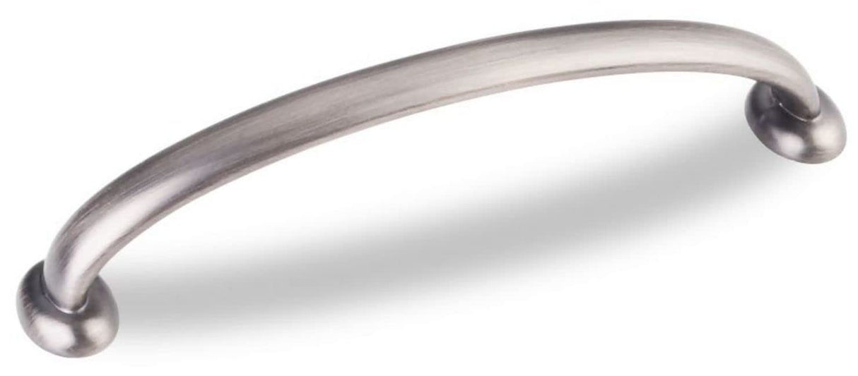 Jeffrey Alexander 650-128BNBDL 128 mm Center-to-Center Brushed Pewter Hudson Cabinet Pull