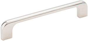 Jeffrey Alexander 264-128NI 128 mm Center-to-Center Polished Nickel Alvar Cabinet Pull