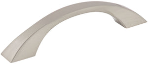 Jeffrey Alexander 767-96SBZ 96 mm Center-to-Center Satin Bronze Flared Philip Cabinet Pull