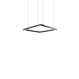 Kuzco PD88148-BK PIAZZA 48" PENDANT BK TEXTURED DOWN ONLY DUO CANOPY 930 TRIAC 120 103W