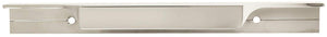Amerock Cabinet Edge Pull Polished Nickel 4-9/16 inch (116 mm) Center to Center Extent 1 Pack Drawer Pull Drawer Handle Cabinet Hardware