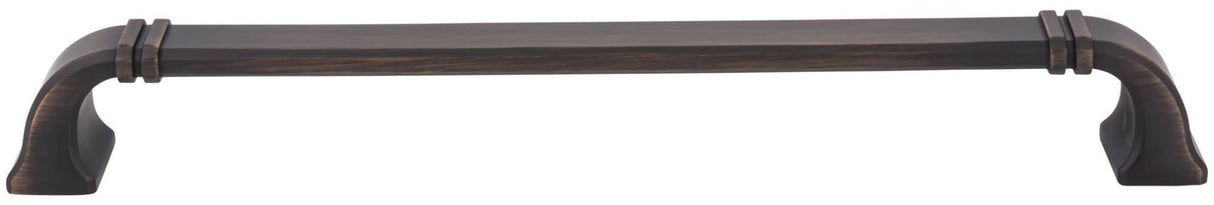 Jeffrey Alexander 165-12DBAC 12" Center-to-Center Brushed Oil Rubbed Bronze Ella Appliance Handle