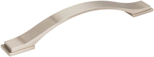 Jeffrey Alexander 80152-160SN 160 mm Center-to-Center Satin Nickel Strap Mirada Cabinet Pull