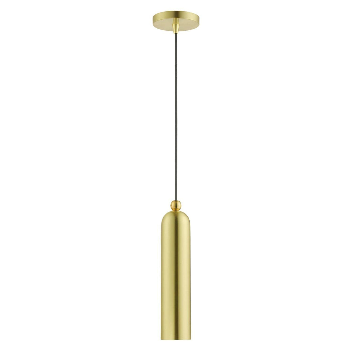 Livex Lighting 46751-12 Ardmore 1 Light 5 inch Satin Brass Pendant Ceiling Light